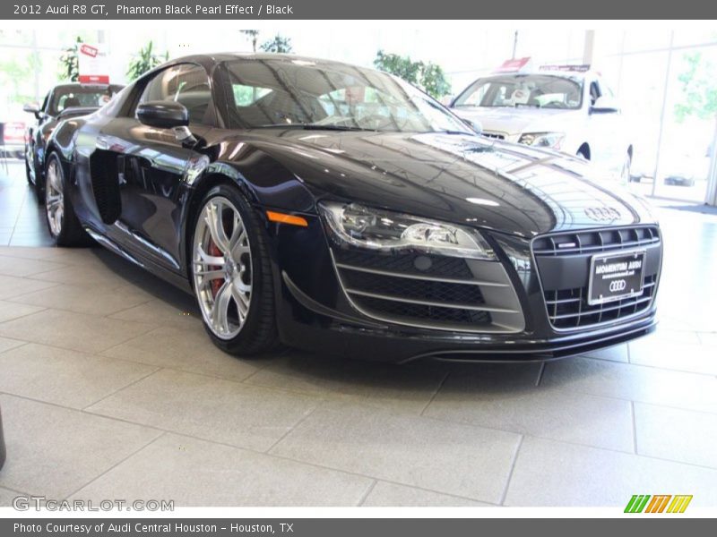 Phantom Black Pearl Effect / Black 2012 Audi R8 GT