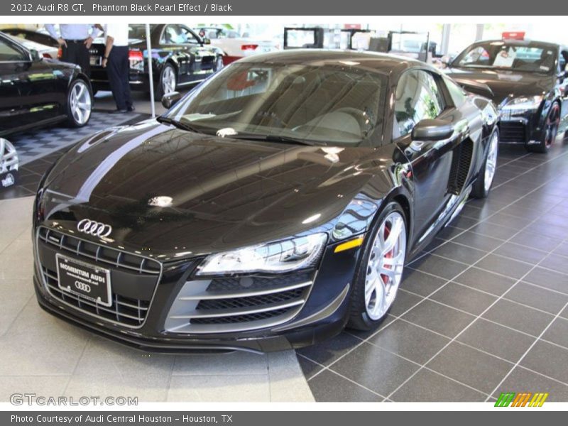 Phantom Black Pearl Effect / Black 2012 Audi R8 GT