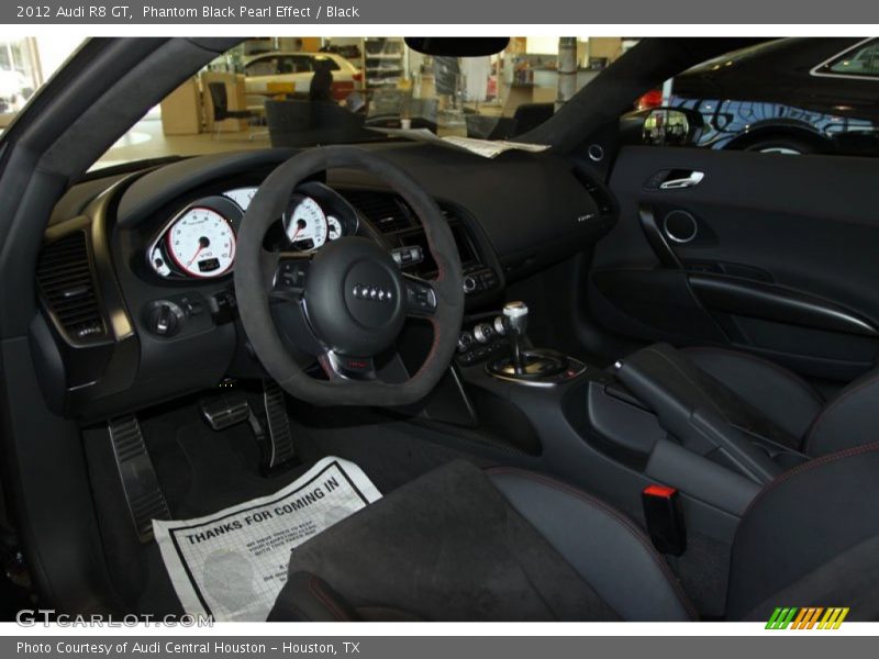 Black Interior - 2012 R8 GT 