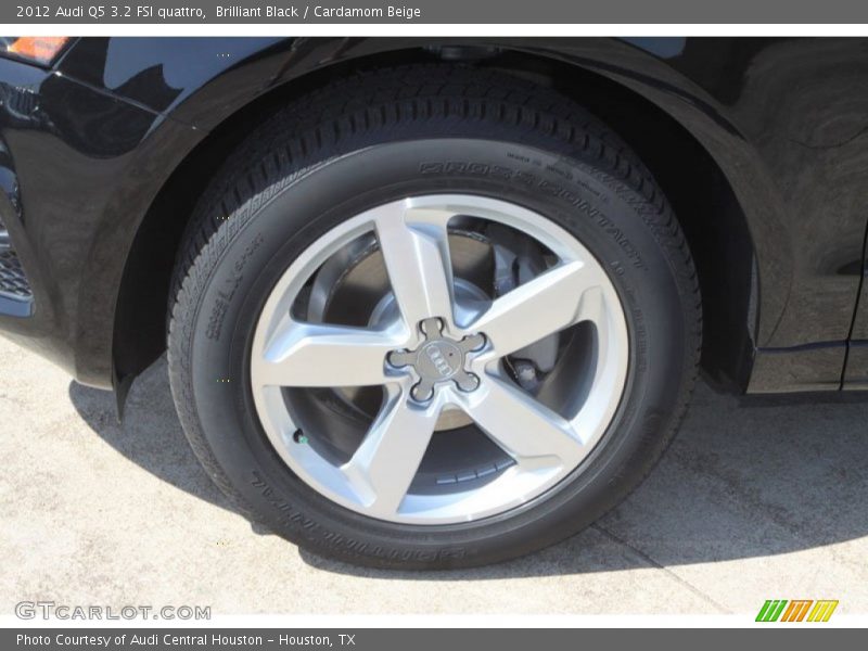 Brilliant Black / Cardamom Beige 2012 Audi Q5 3.2 FSI quattro