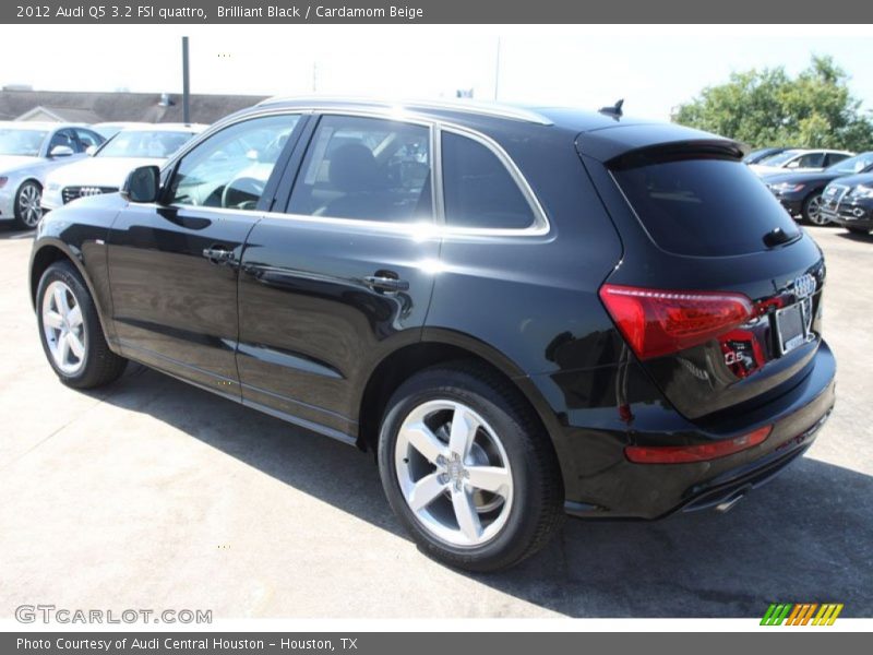 Brilliant Black / Cardamom Beige 2012 Audi Q5 3.2 FSI quattro