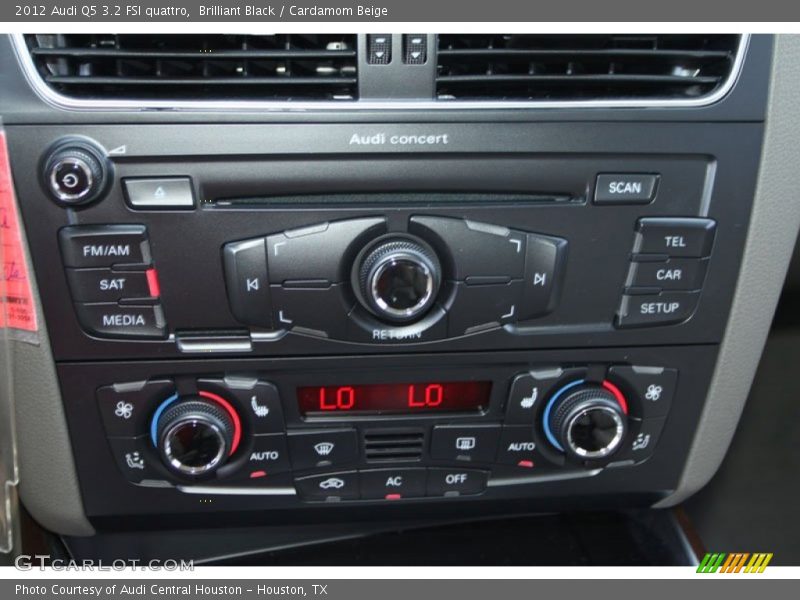 Brilliant Black / Cardamom Beige 2012 Audi Q5 3.2 FSI quattro