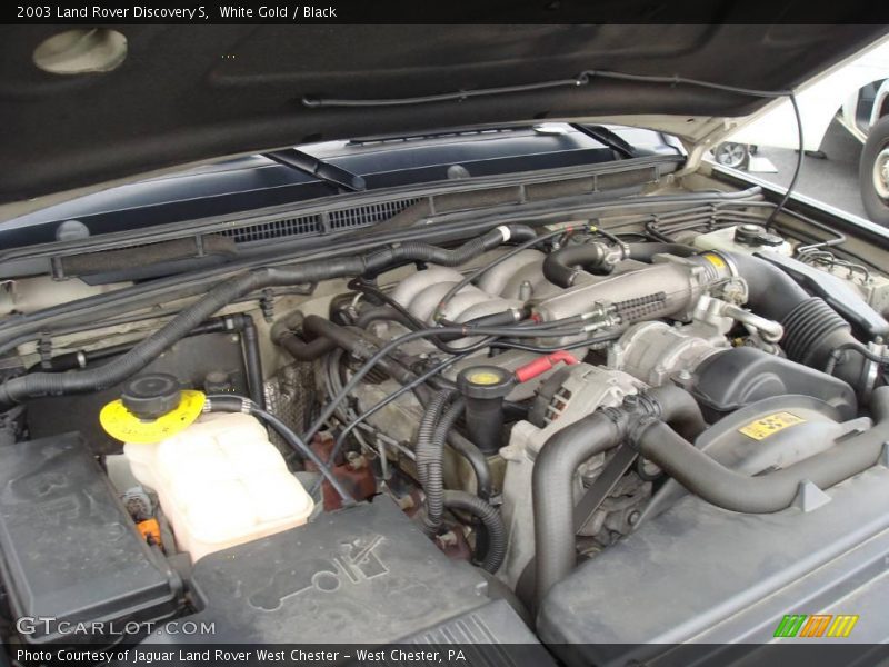 White Gold / Black 2003 Land Rover Discovery S
