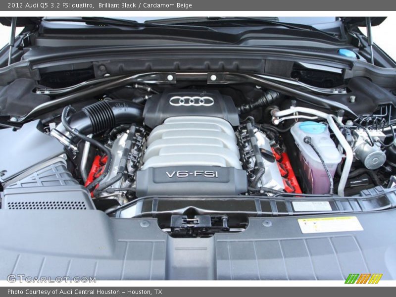 Brilliant Black / Cardamom Beige 2012 Audi Q5 3.2 FSI quattro