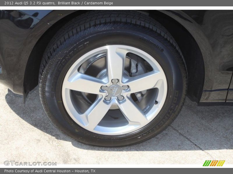 Brilliant Black / Cardamom Beige 2012 Audi Q5 3.2 FSI quattro