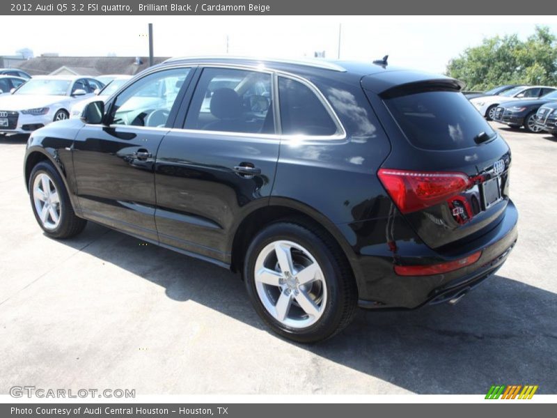 Brilliant Black / Cardamom Beige 2012 Audi Q5 3.2 FSI quattro