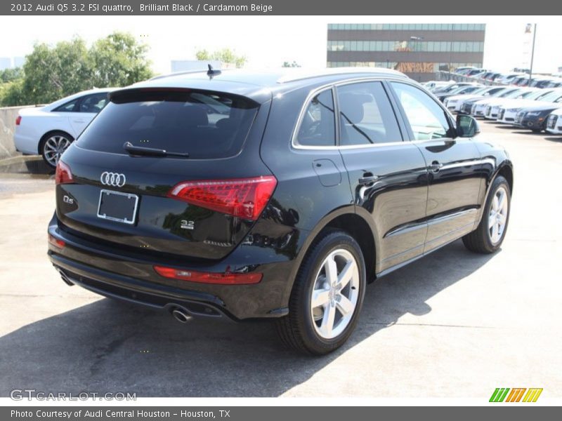 Brilliant Black / Cardamom Beige 2012 Audi Q5 3.2 FSI quattro