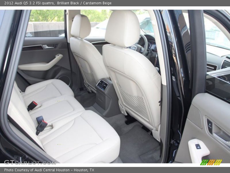 Brilliant Black / Cardamom Beige 2012 Audi Q5 3.2 FSI quattro