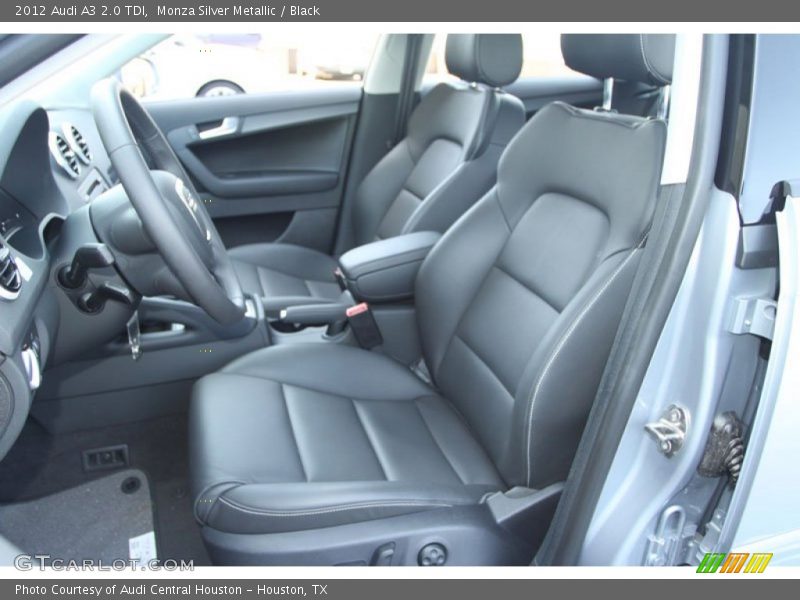 Front Seat of 2012 A3 2.0 TDI