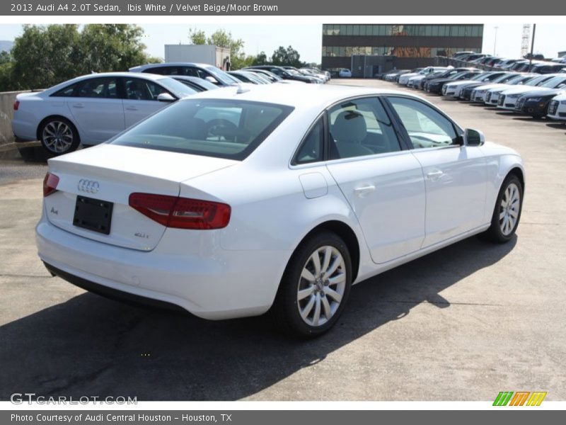 Ibis White / Velvet Beige/Moor Brown 2013 Audi A4 2.0T Sedan