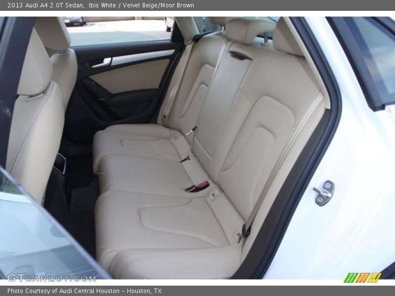 Ibis White / Velvet Beige/Moor Brown 2013 Audi A4 2.0T Sedan