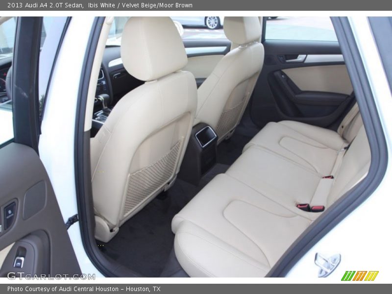 Ibis White / Velvet Beige/Moor Brown 2013 Audi A4 2.0T Sedan