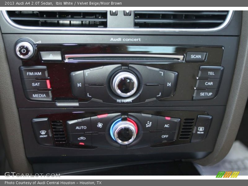 Ibis White / Velvet Beige/Moor Brown 2013 Audi A4 2.0T Sedan