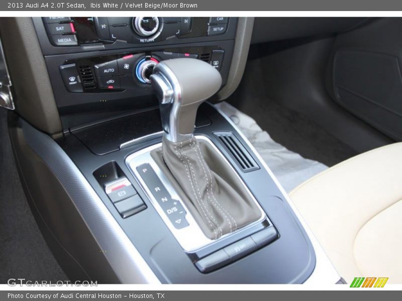 Ibis White / Velvet Beige/Moor Brown 2013 Audi A4 2.0T Sedan