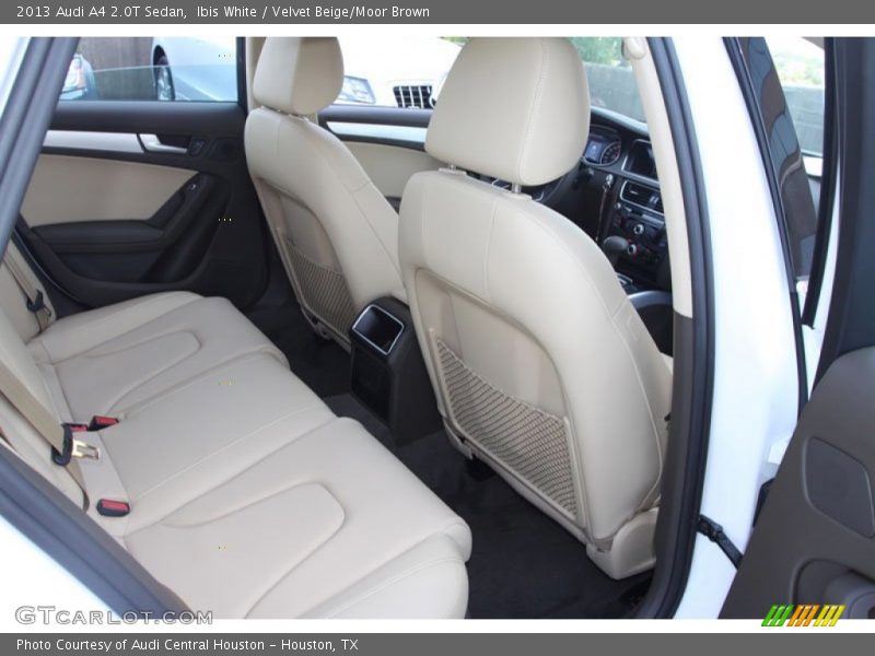 Ibis White / Velvet Beige/Moor Brown 2013 Audi A4 2.0T Sedan