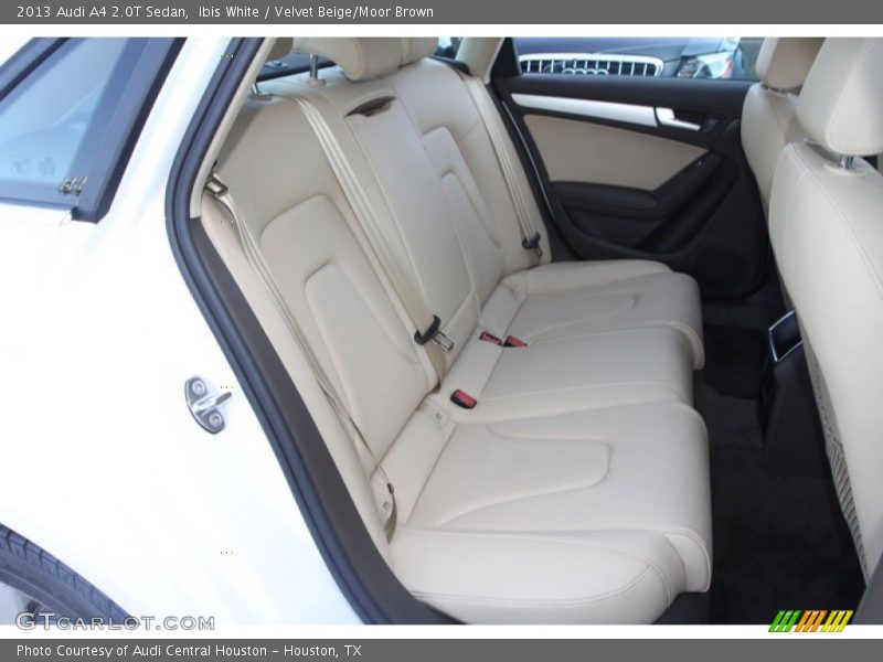Ibis White / Velvet Beige/Moor Brown 2013 Audi A4 2.0T Sedan
