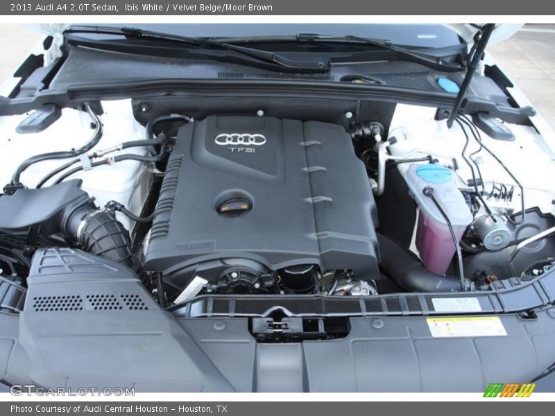 Ibis White / Velvet Beige/Moor Brown 2013 Audi A4 2.0T Sedan