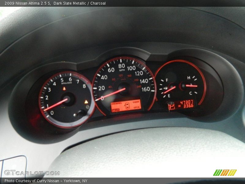 Dark Slate Metallic / Charcoal 2009 Nissan Altima 2.5 S