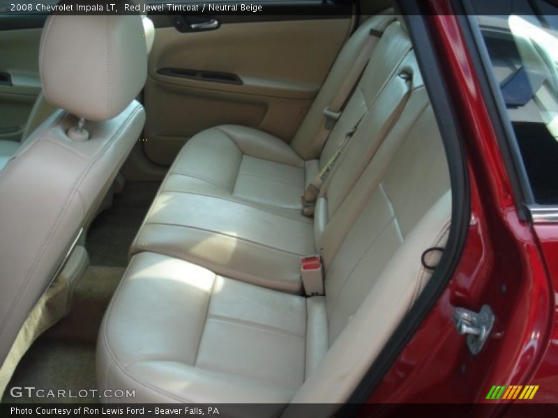 Red Jewel Tintcoat / Neutral Beige 2008 Chevrolet Impala LT