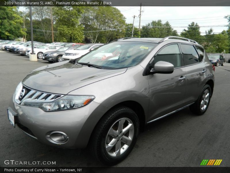 Platinum Graphite Metallic / Black 2009 Nissan Murano SL AWD