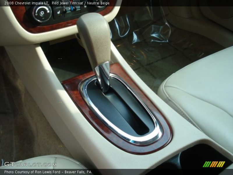 Red Jewel Tintcoat / Neutral Beige 2008 Chevrolet Impala LT