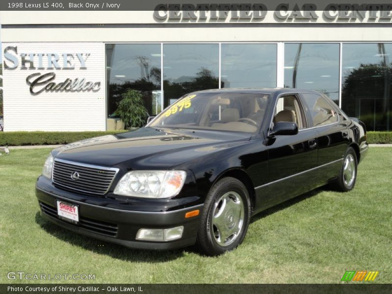 Black Onyx / Ivory 1998 Lexus LS 400