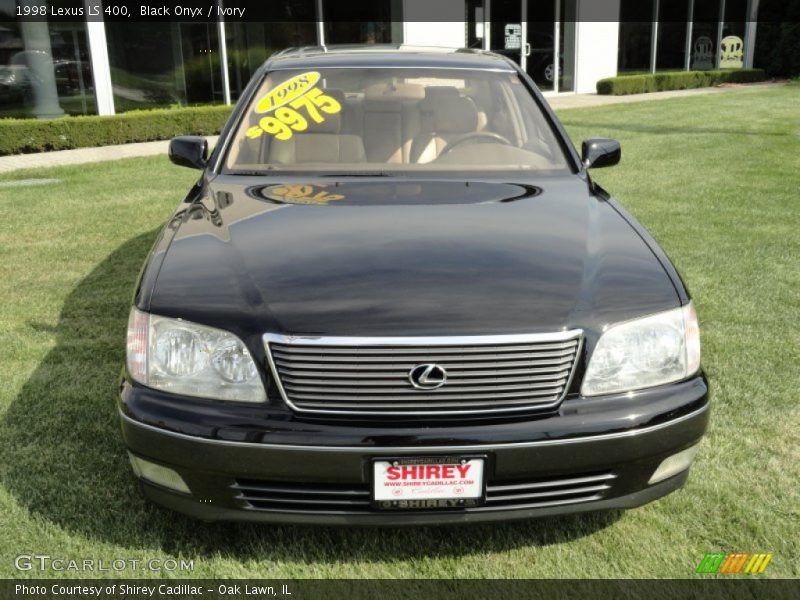 Black Onyx / Ivory 1998 Lexus LS 400