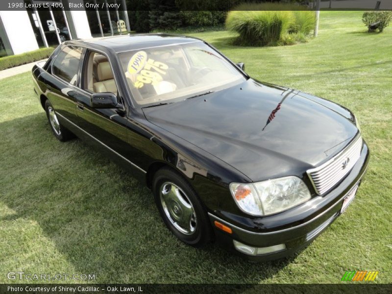 Black Onyx / Ivory 1998 Lexus LS 400