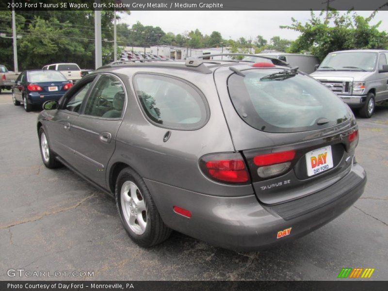 Dark Shadow Grey Metallic / Medium Graphite 2003 Ford Taurus SE Wagon