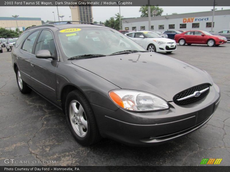 Dark Shadow Grey Metallic / Medium Graphite 2003 Ford Taurus SE Wagon