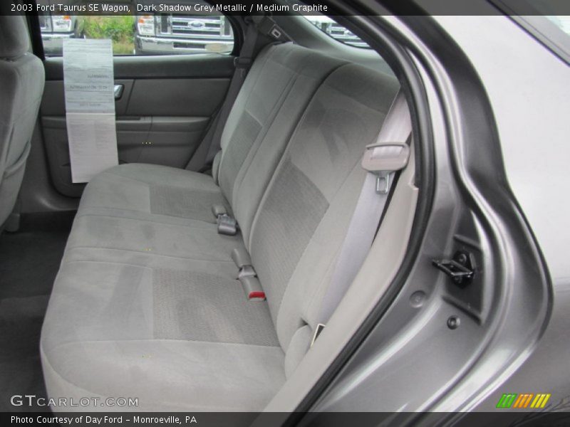 Rear Seat of 2003 Taurus SE Wagon
