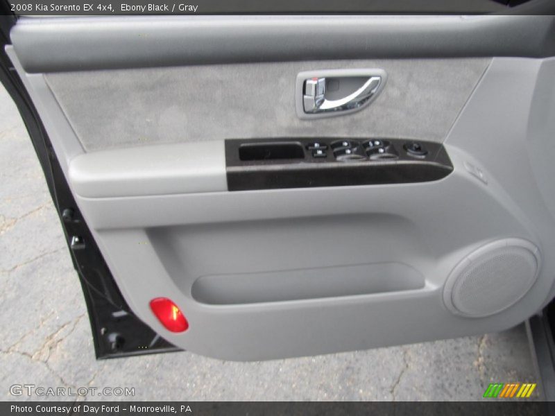 Ebony Black / Gray 2008 Kia Sorento EX 4x4