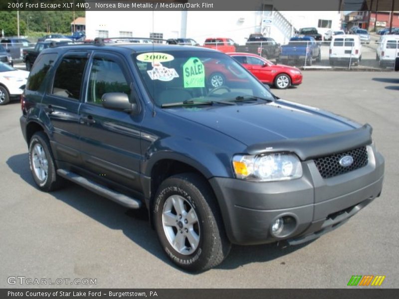 Norsea Blue Metallic / Medium/Dark Flint 2006 Ford Escape XLT 4WD