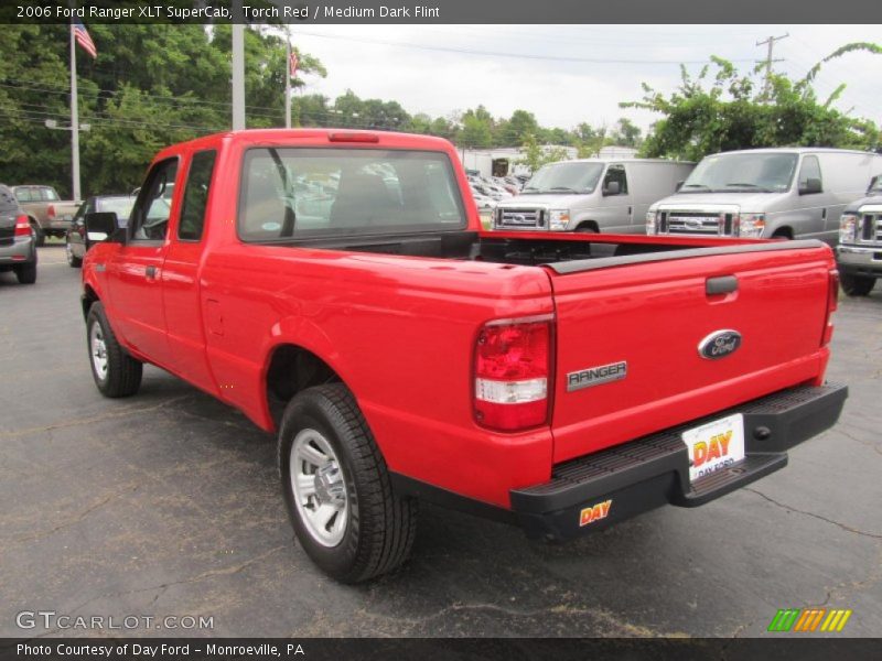 Torch Red / Medium Dark Flint 2006 Ford Ranger XLT SuperCab