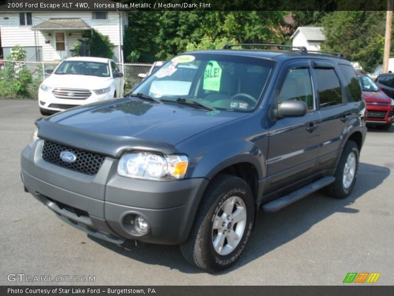 Norsea Blue Metallic / Medium/Dark Flint 2006 Ford Escape XLT 4WD