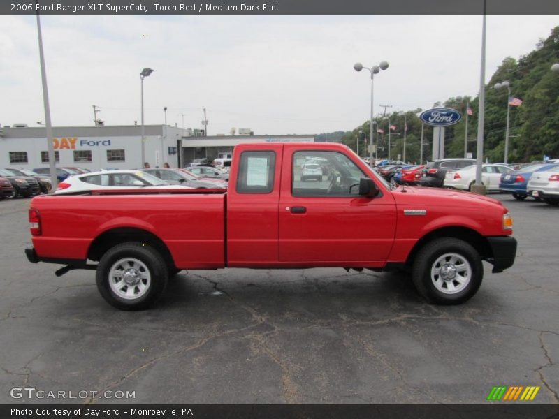 Torch Red / Medium Dark Flint 2006 Ford Ranger XLT SuperCab
