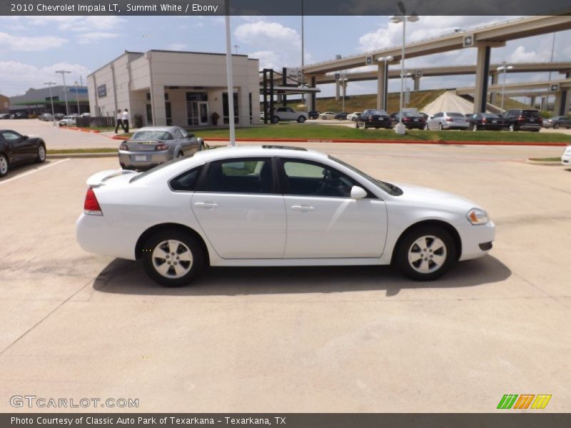 Summit White / Ebony 2010 Chevrolet Impala LT