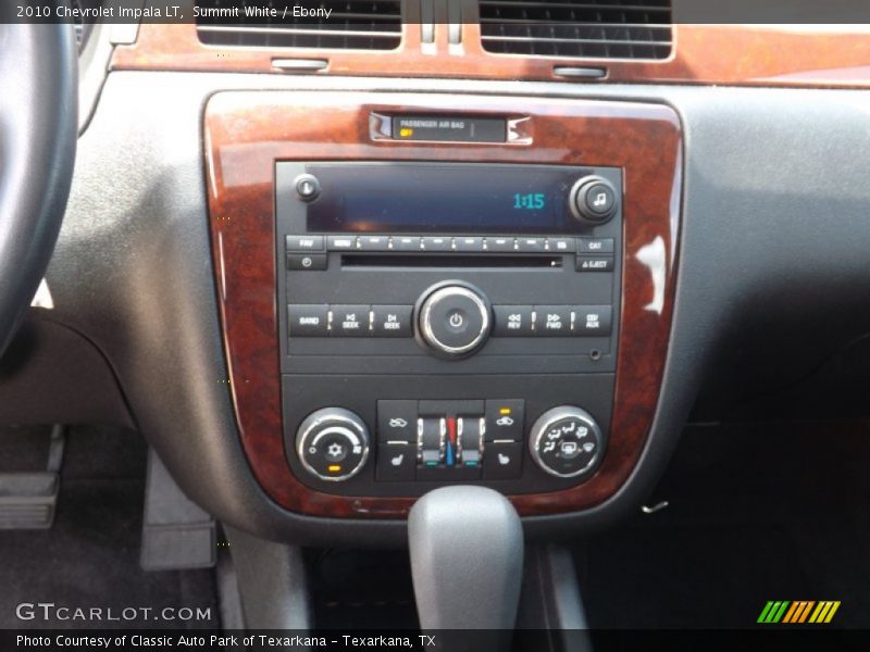Summit White / Ebony 2010 Chevrolet Impala LT