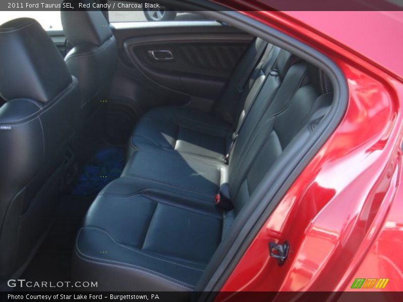 Rear Seat of 2011 Taurus SEL