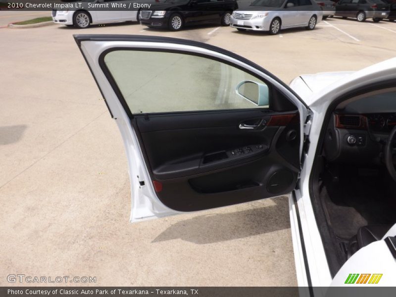 Summit White / Ebony 2010 Chevrolet Impala LT