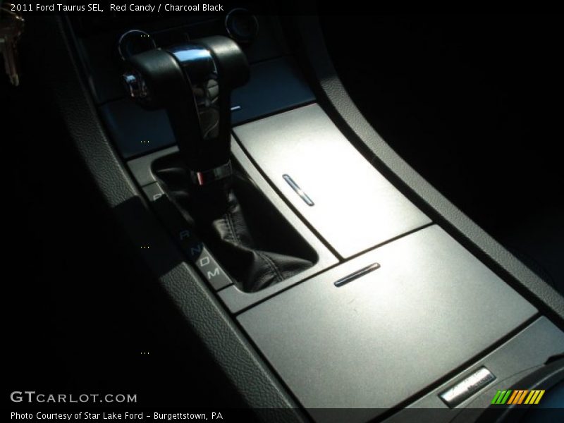 Red Candy / Charcoal Black 2011 Ford Taurus SEL