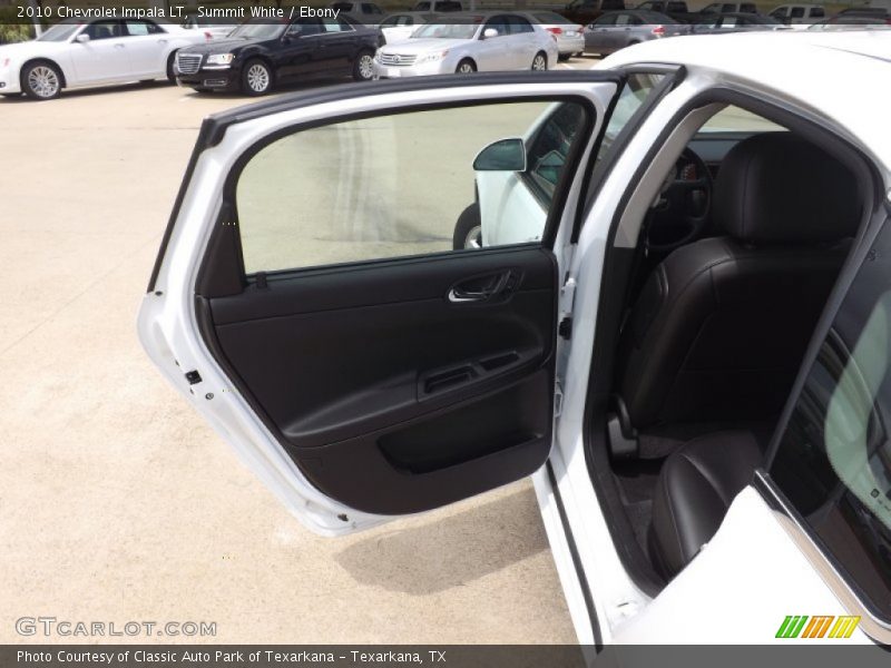 Summit White / Ebony 2010 Chevrolet Impala LT