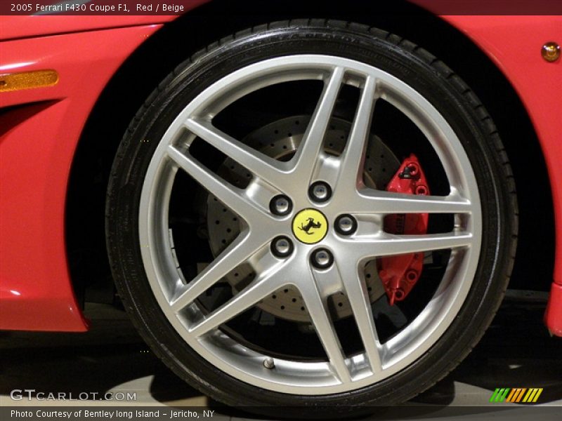 Red / Beige 2005 Ferrari F430 Coupe F1