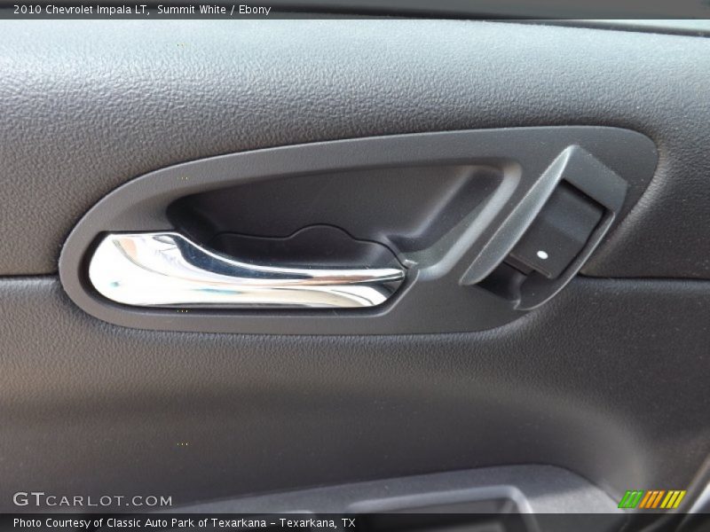 Summit White / Ebony 2010 Chevrolet Impala LT