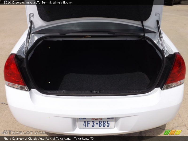 Summit White / Ebony 2010 Chevrolet Impala LT