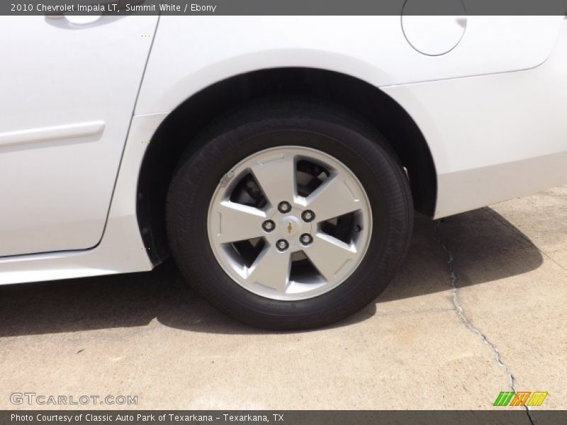 Summit White / Ebony 2010 Chevrolet Impala LT