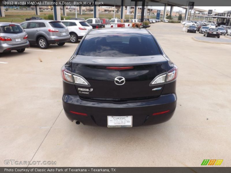 Black Mica / Black 2012 Mazda MAZDA3 i Touring 4 Door