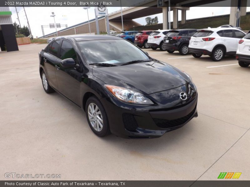 Black Mica / Black 2012 Mazda MAZDA3 i Touring 4 Door