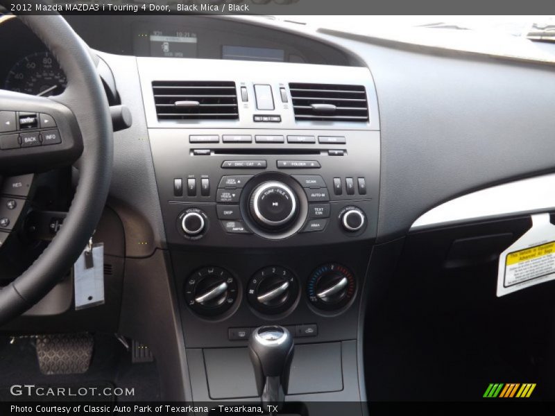 Black Mica / Black 2012 Mazda MAZDA3 i Touring 4 Door