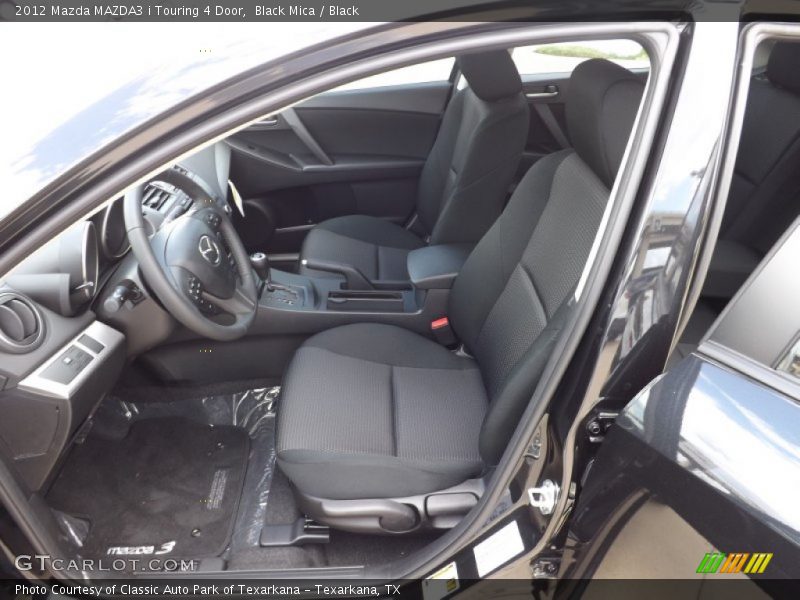 Black Mica / Black 2012 Mazda MAZDA3 i Touring 4 Door